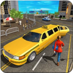 Limo Taxi Driver Simulator : City Car Driving Game のアイコン